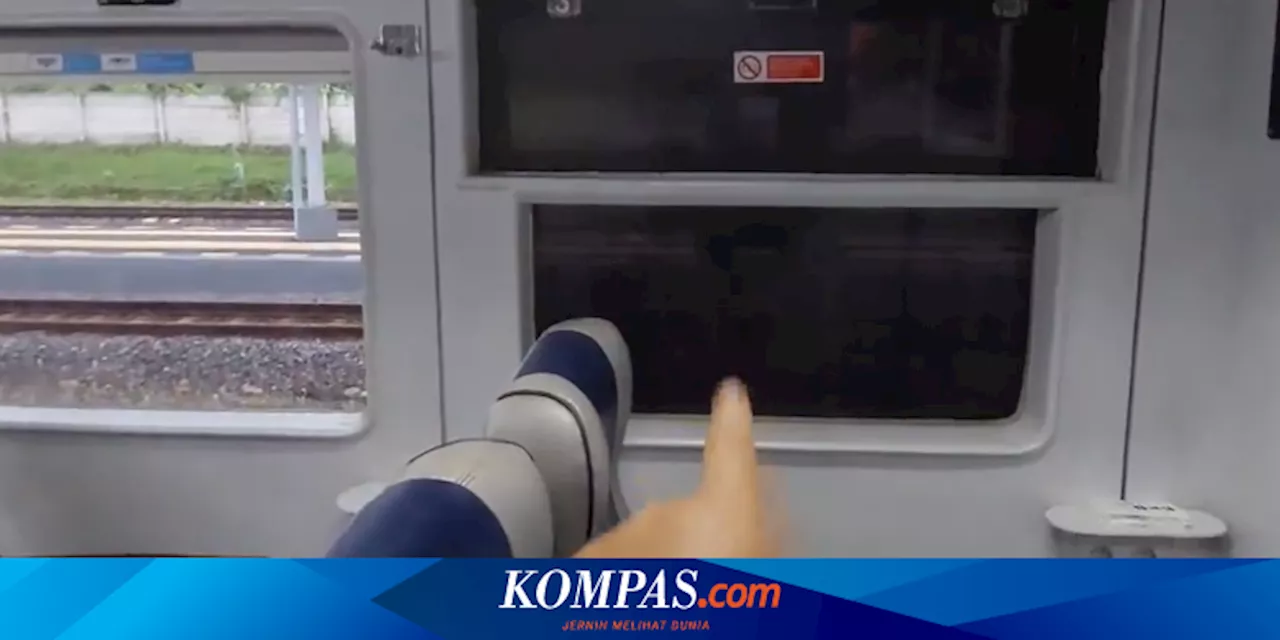 Penumpang Kritik Kaca Film Kereta KAI Terlalu Gelap