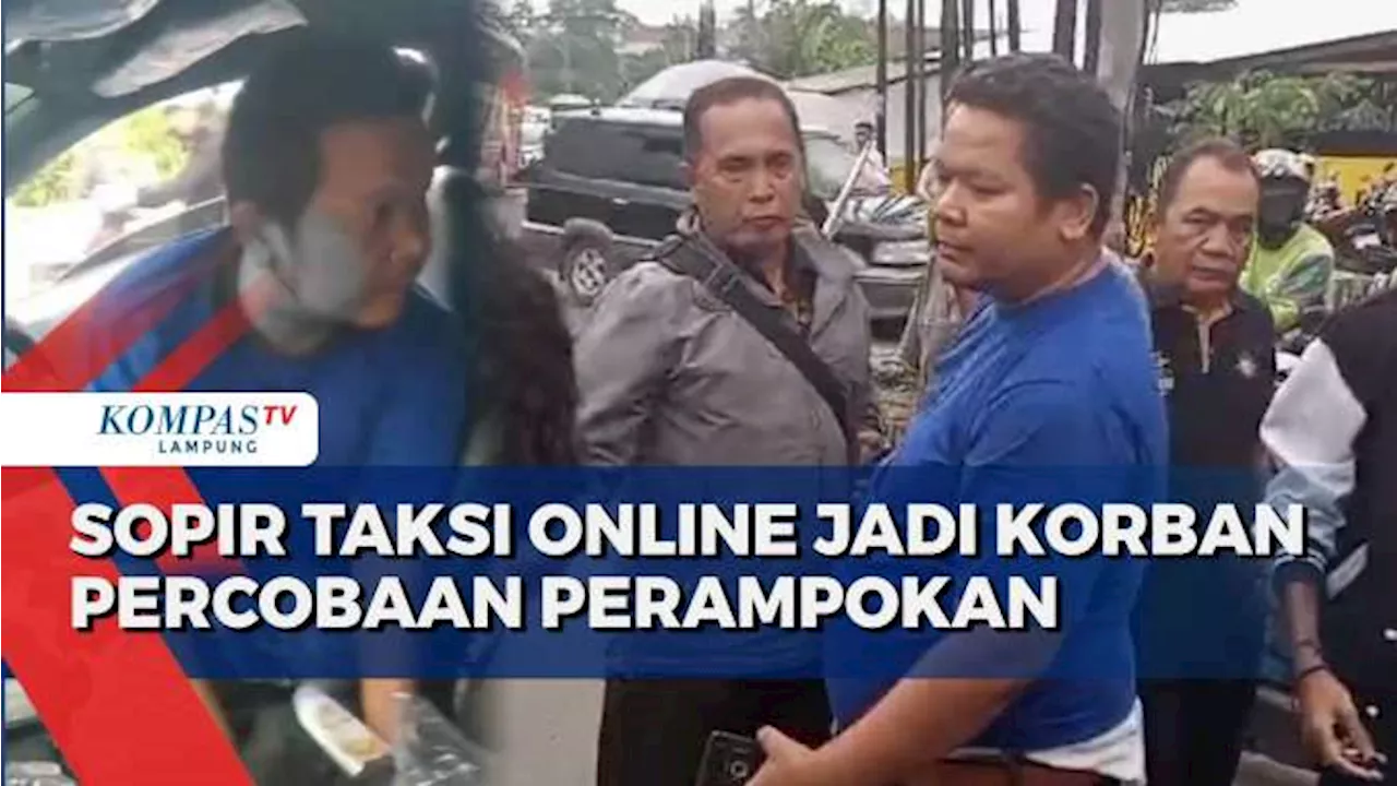 Pengemudi Taksi Online Jadi Korban Percobaan Perampokan