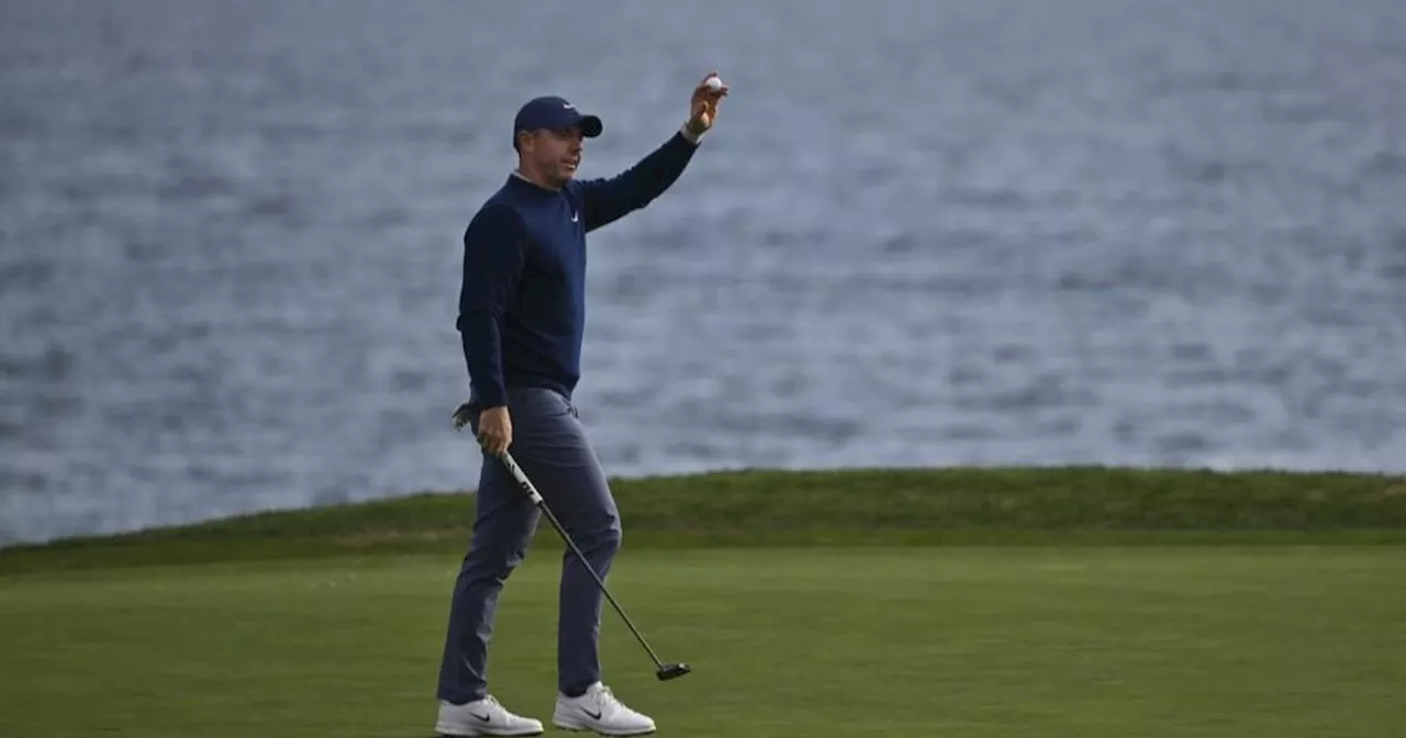 Rory McIlroy overpowers Pebble Beach and wins in a runaway