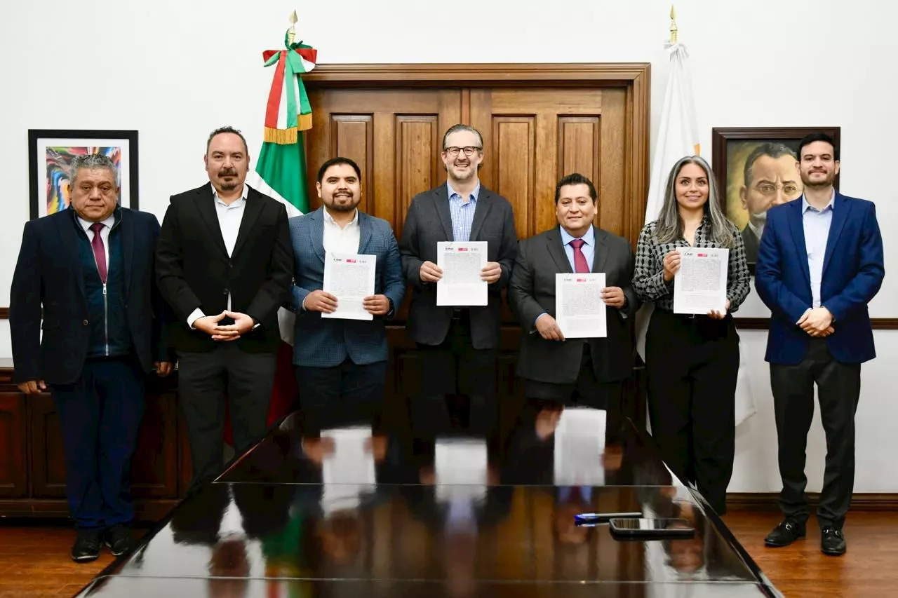 Coahuila firma convenio con INE e IEC para elecciones extraordinarias 2025