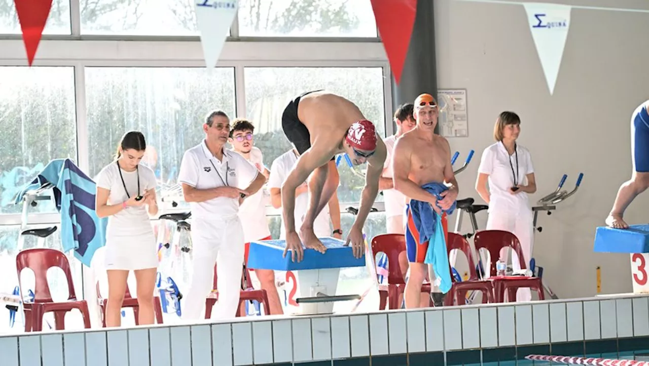 Ugo Didier, champion olympique, inspire les jeunes nageurs handisport à Auch