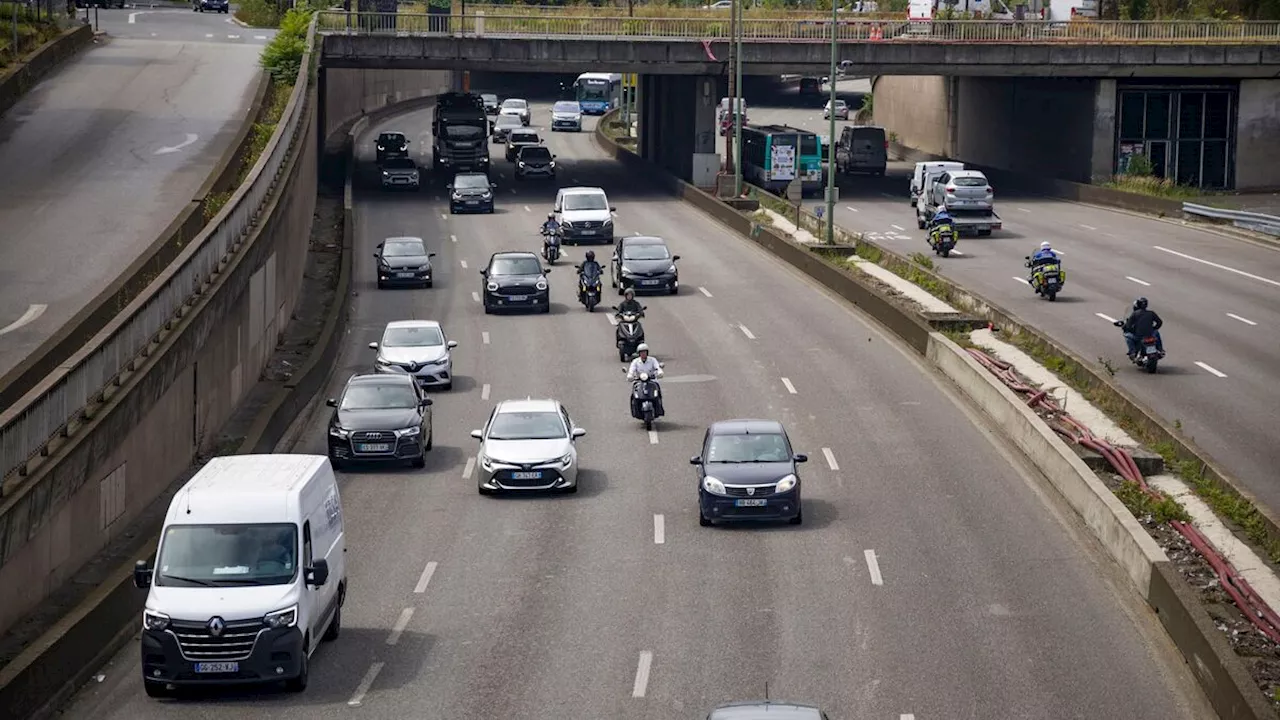 Le passage inter-files est à nouveau autorisé sur le périphérique parisien