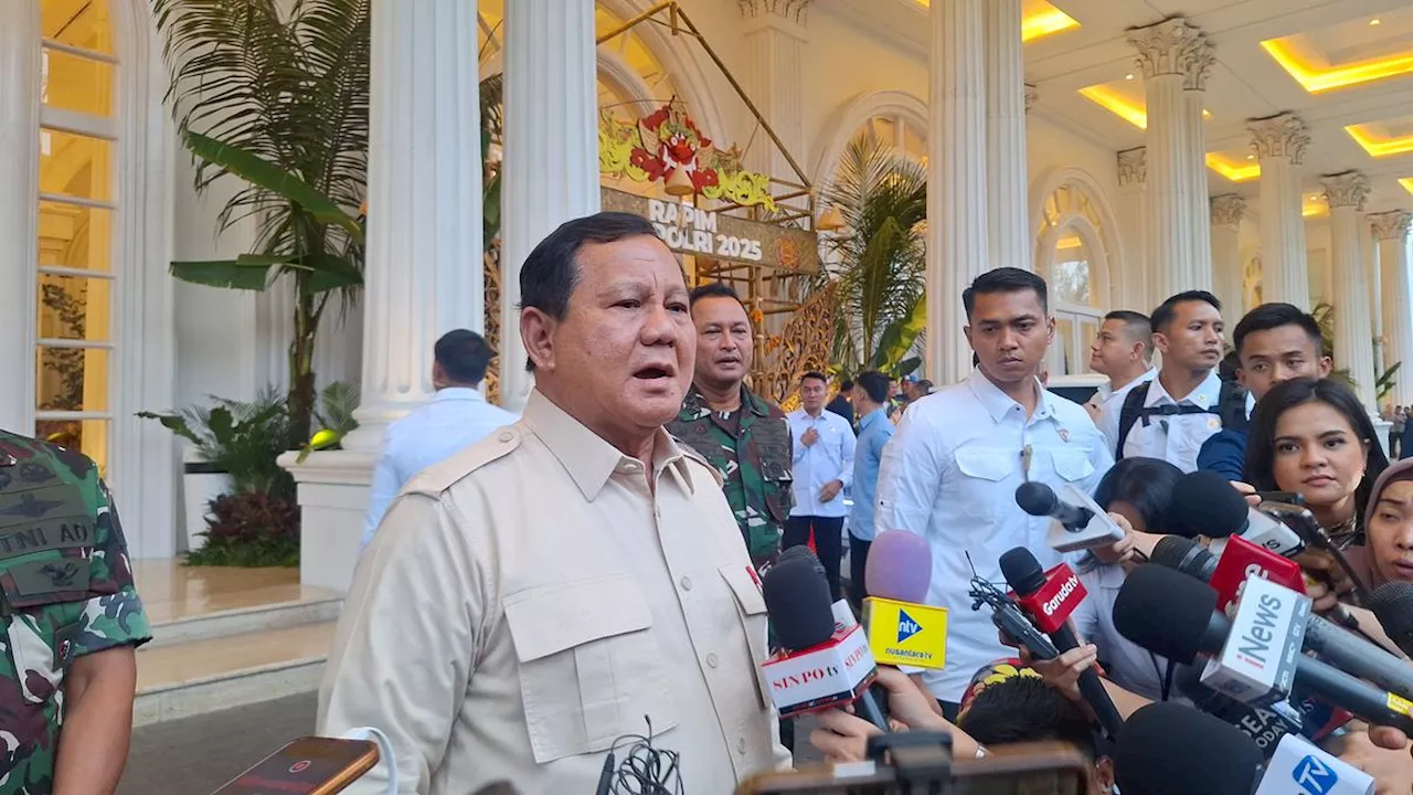 Prabowo Sidak Pelaksanaan Makan Bergizi Gratis di TK hingga SD Jakarta Timur