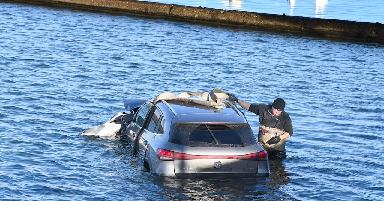 Man Released Under Investigation After Mercedes Crashes Into Southport Lake