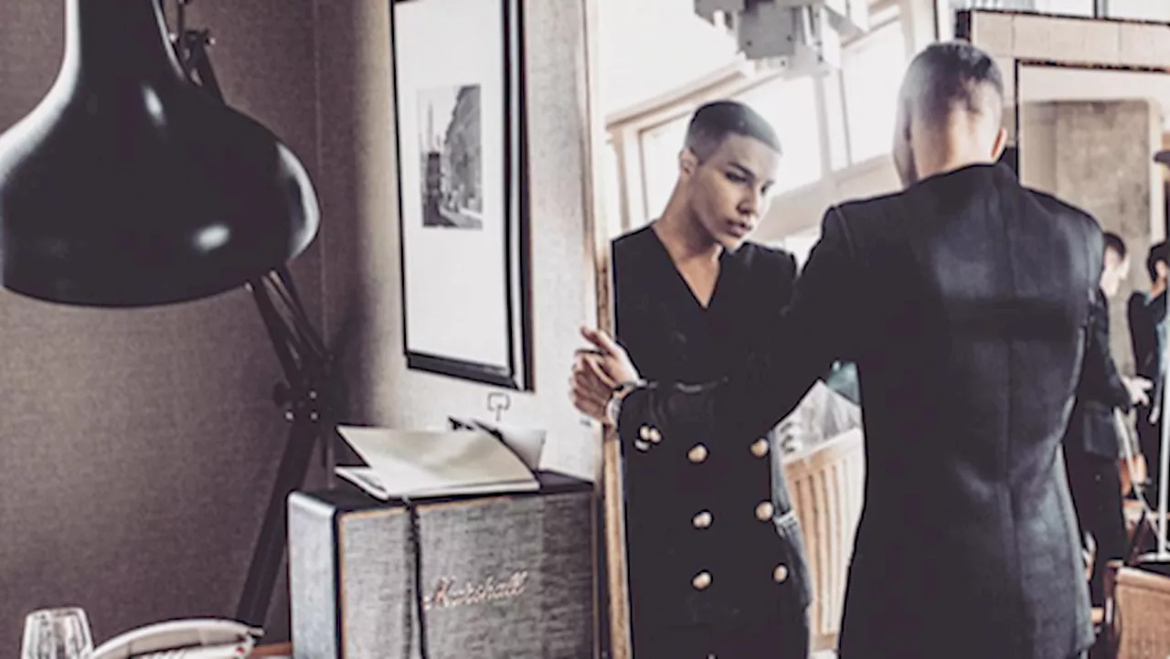 Olivier Rousteing, affluence in Florence, innovation and Miami