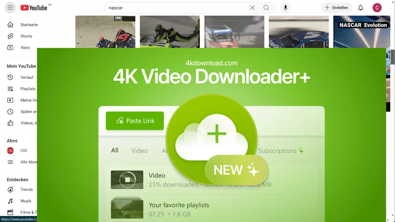 Kostenlos YouTube Videos herunterladen - So geht's mit 4K Video Downloader Plus