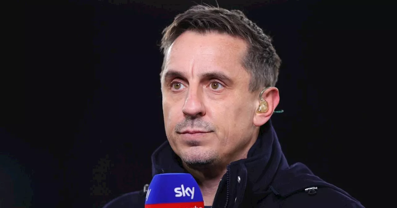 Gary Neville Slams Gabriel for 'Disrespectful' Celebration Towards Erling Haaland