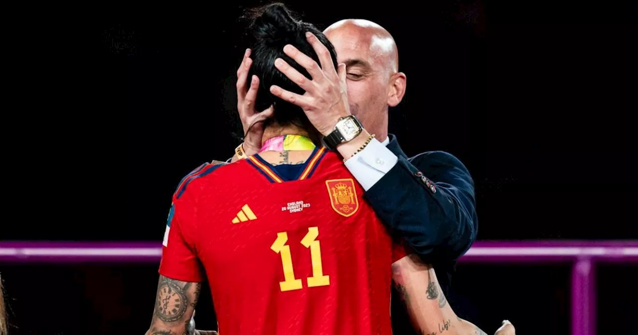 Spain’s Jenni Hermoso says kiss from football boss ‘stained’ World Cup win