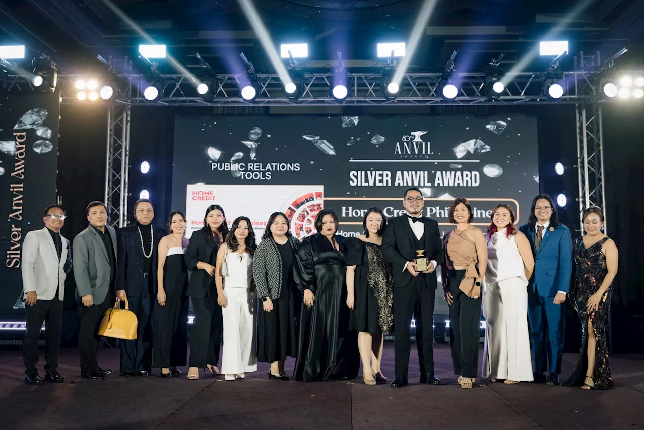 Home Credit Philippines Wins Silver at 60th Anvil Awards for Innovative Press Event