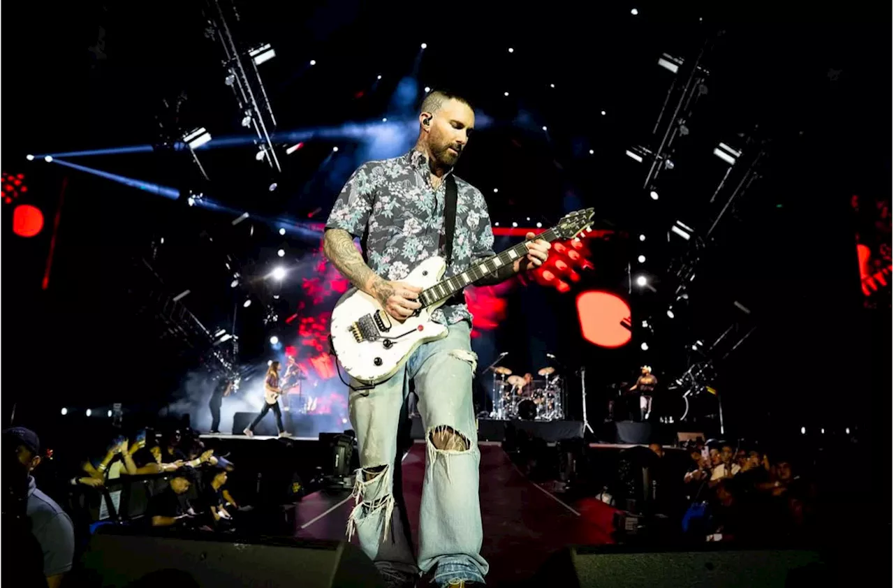 Maroon 5 rocks Manila as Asia tour begins