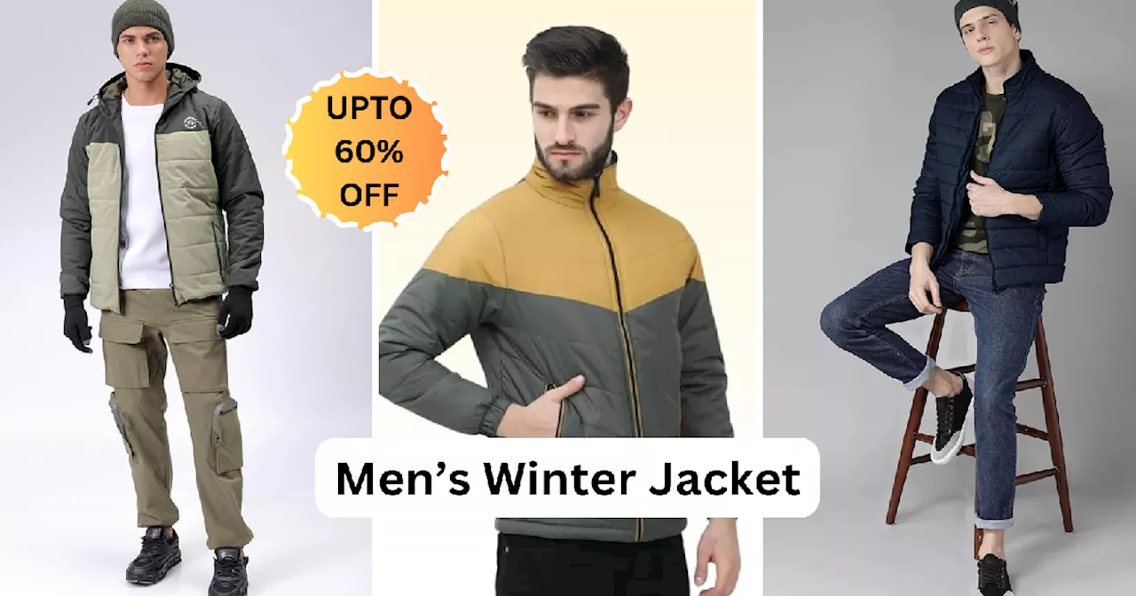 दिल्ली-एनसीआर में ठंड लौट सकती है, ये Men's Winter Jackets आपको गर्मी दे सकती हैं