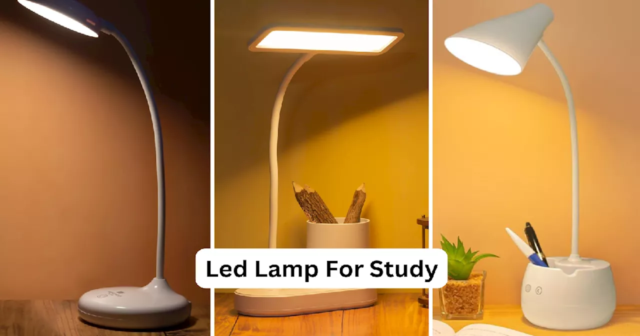 पढ़ाई के लिए बेस्ट Table Lamps: बंपर छूट पर मिल रहे हैं ये लैंप