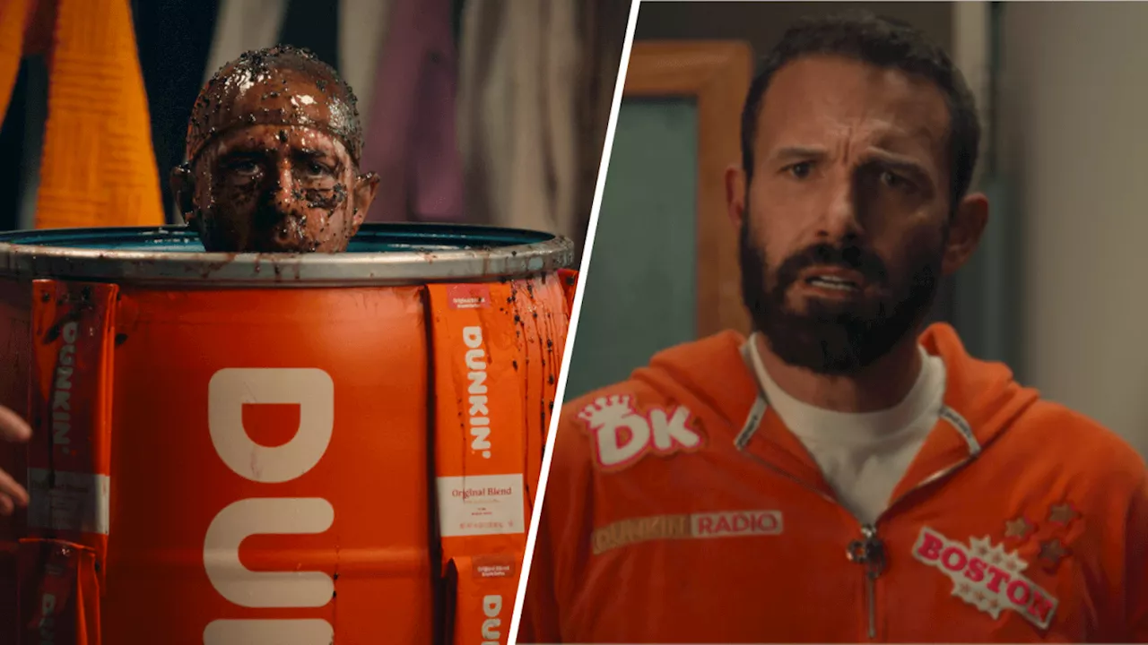 Jeremy Strong Goes Method for Dunkin' Super Bowl Commercial