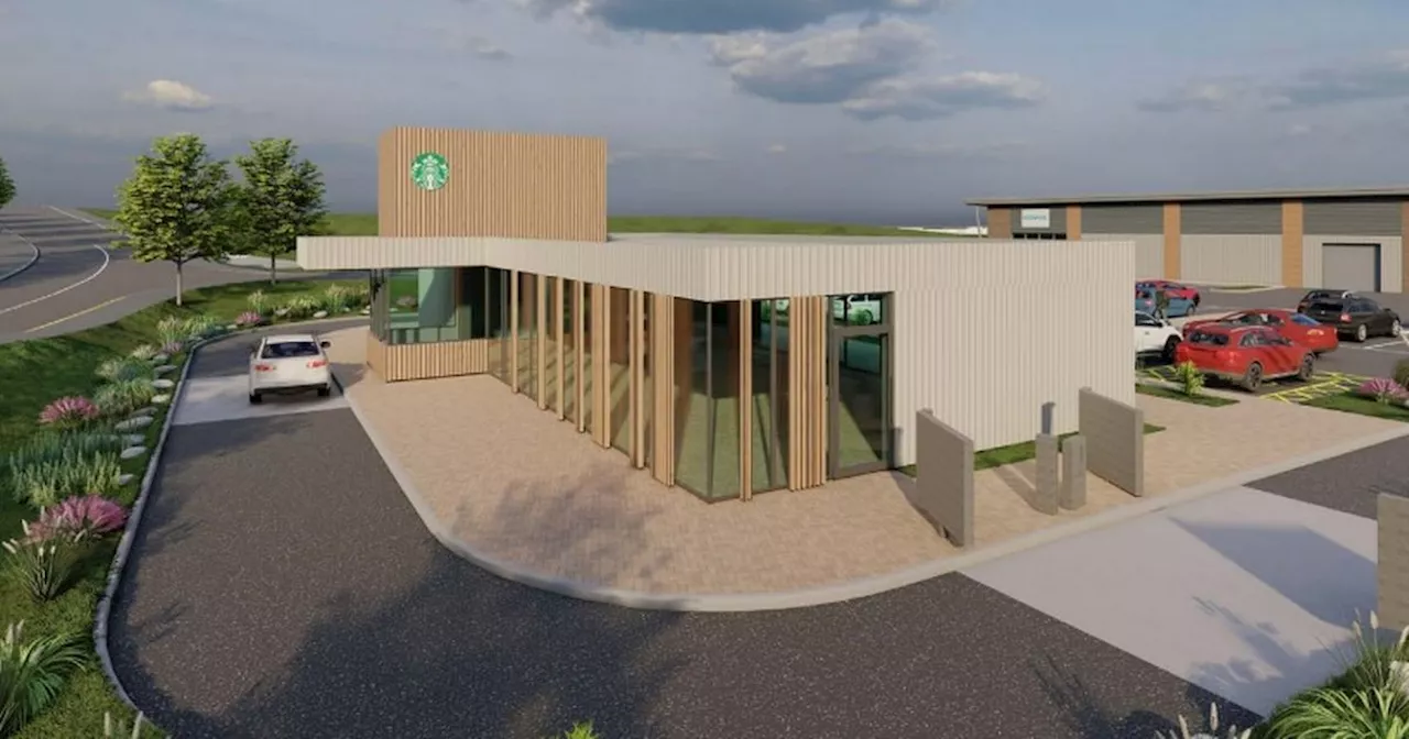 Leicestershire's New Starbucks Drive-Thru and Sainsbury's Store Completed 