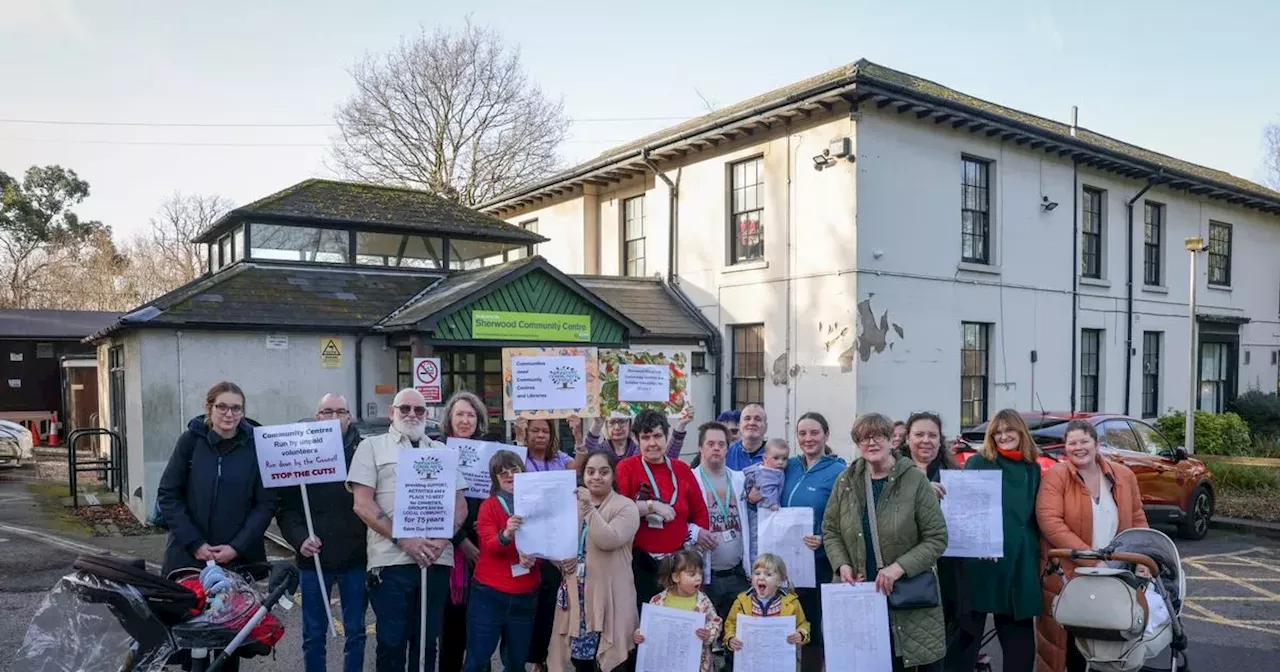 Nottingham's Sherwood Community Centre faces closure as council slashes funding