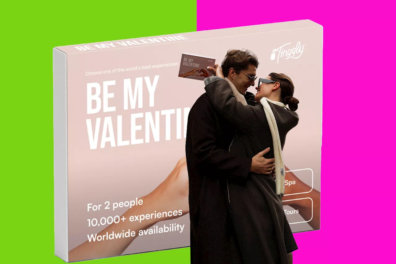 Gift an experience for Valentine's Day using Tinggly, now 20% off