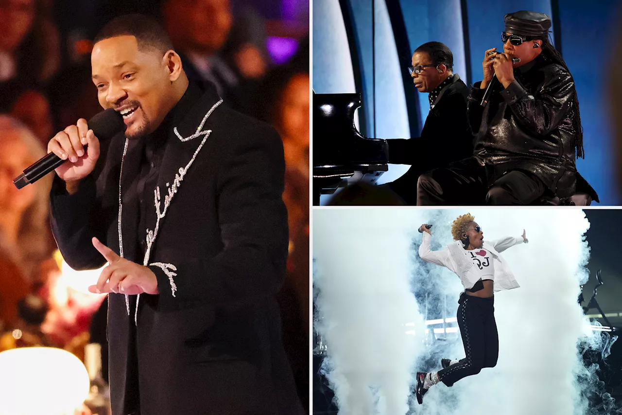 Will Smith leads Quincy Jones Grammys 2025 tribute as Stevie Wonder, Cynthia Erivo, Janelle Monáe, Lainey Wilson perform