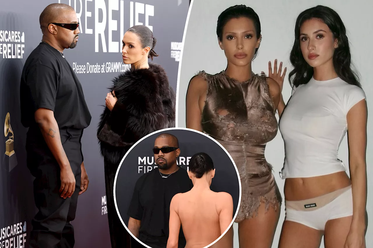 Bianca Censori's sister reacts to shocking Grammys 2025 red carpet debut with Kanye West