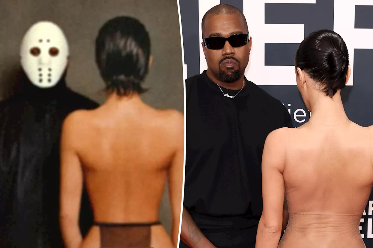  Kanye West and Bianca Censori's inappropriate Grammys 2025 appearance was an attempt to replicate 'Vultures' album cover