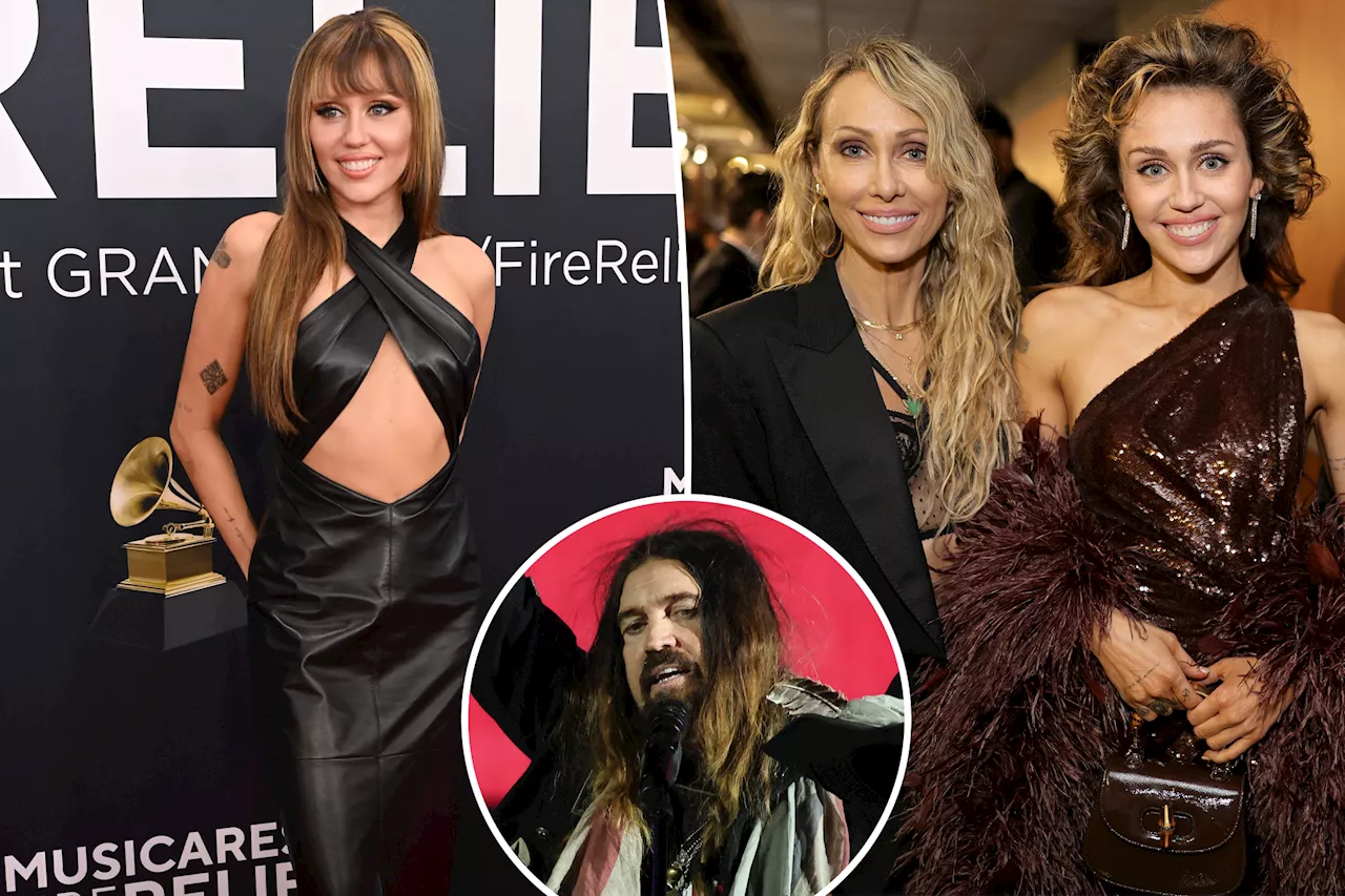 Miley Cyrus' Mom Tish Seen Attending Grammys Amid Family Drama With Billy Ray