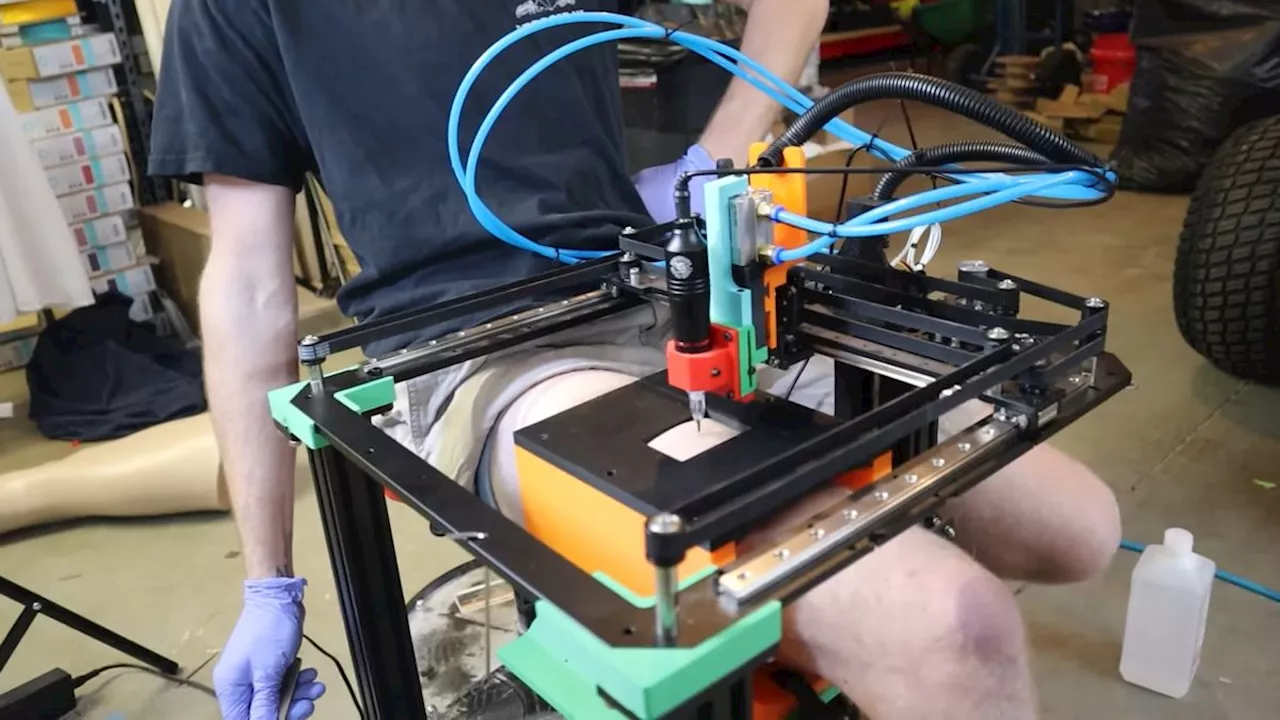 YouTuber Uses 3D Printer to Create a Homemade Tattoo Machine