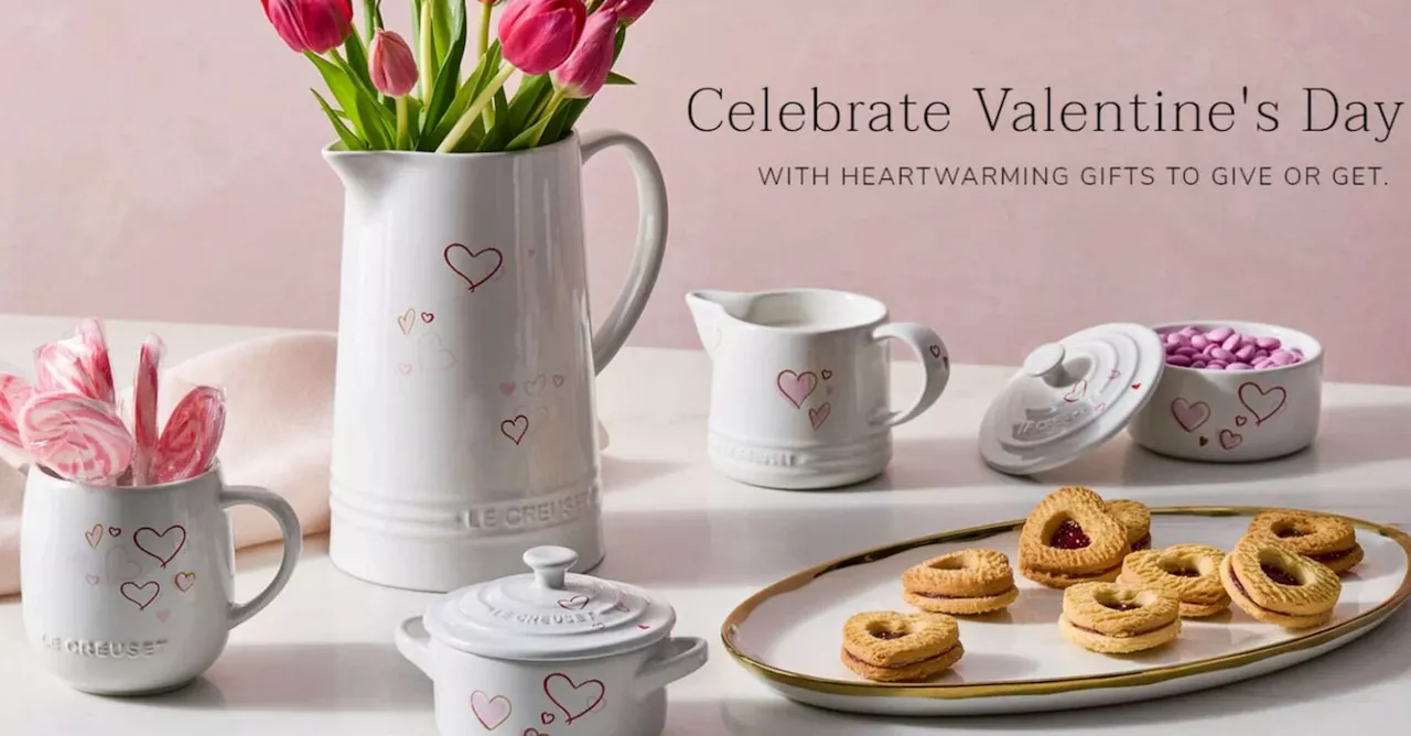 Selling fast: Le Creuset has dropped the sweetest Valentine’s Day Collection