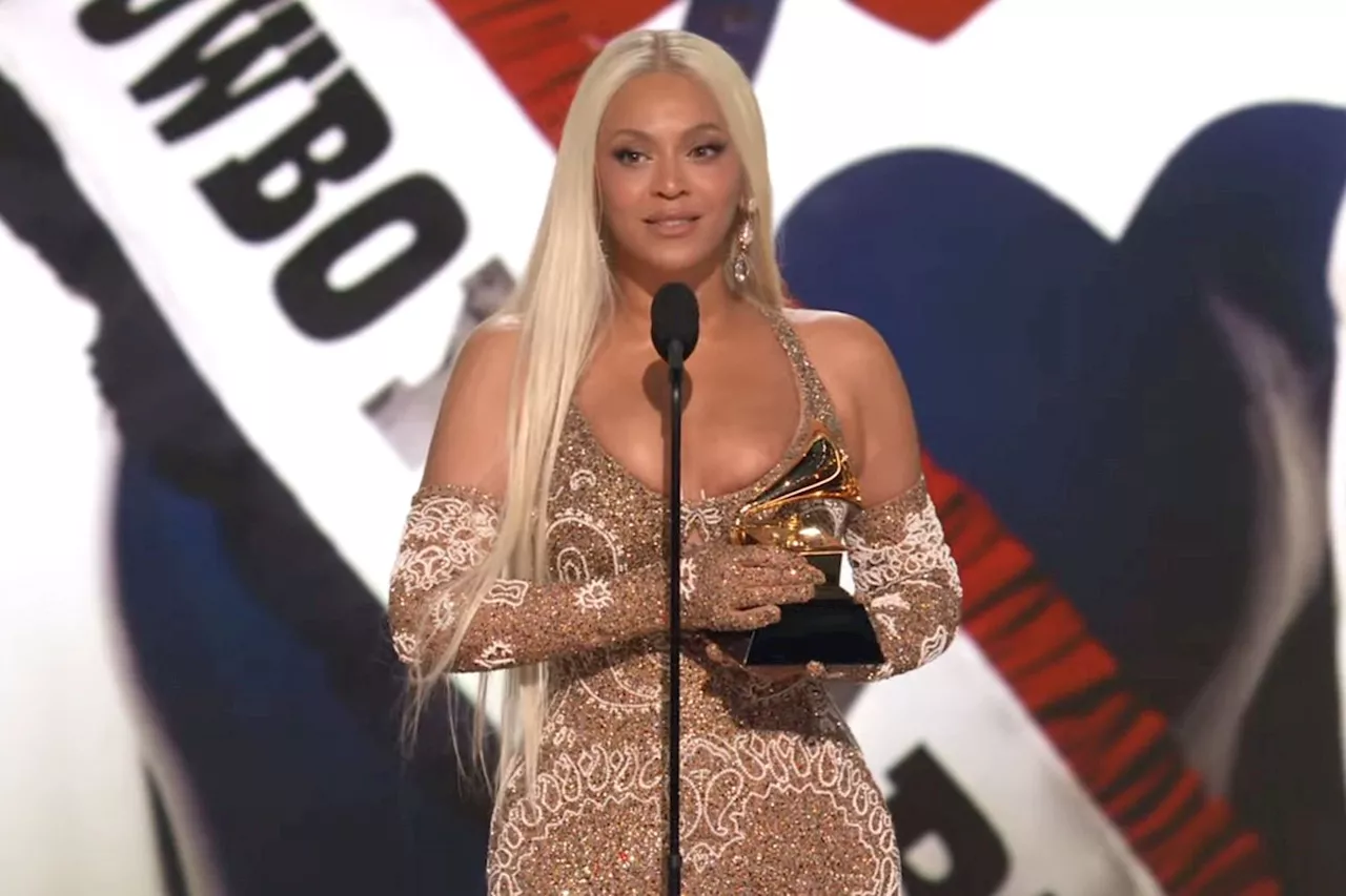 Beyoncé Wins Country Duo/Group Performance Grammy, Encourages Genre-Bending