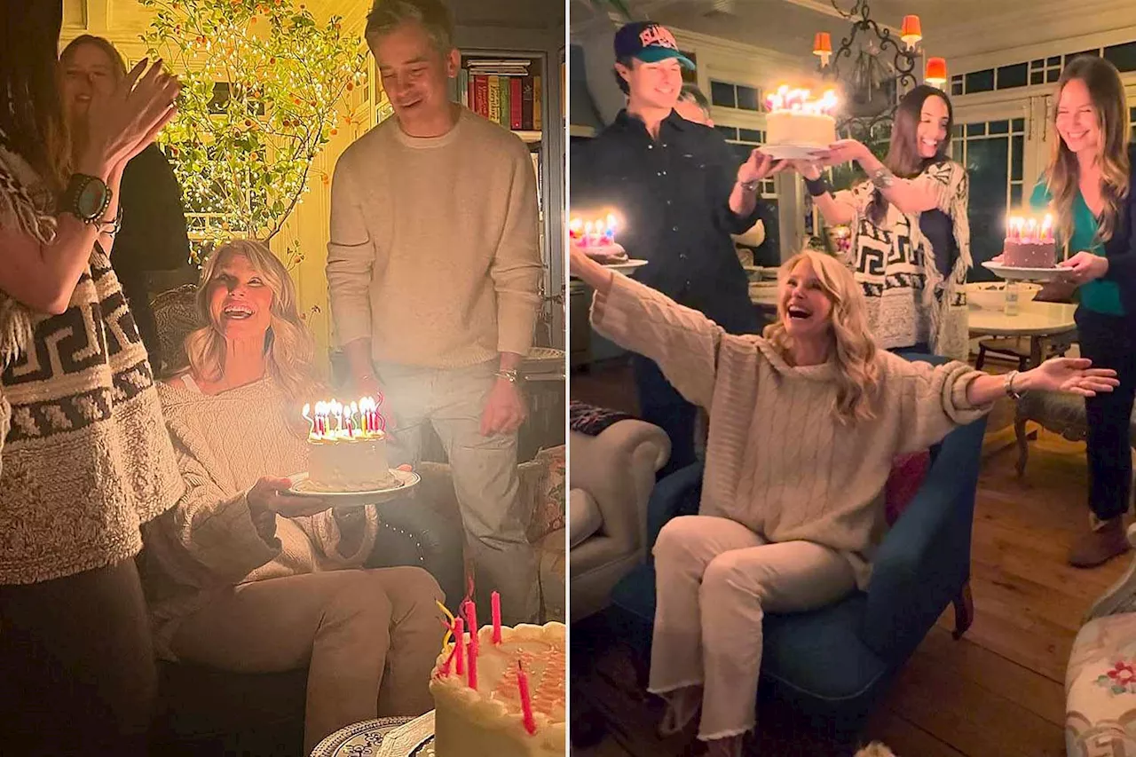 Christie Brinkley Celebrates 71st Birthday with Family and Friends