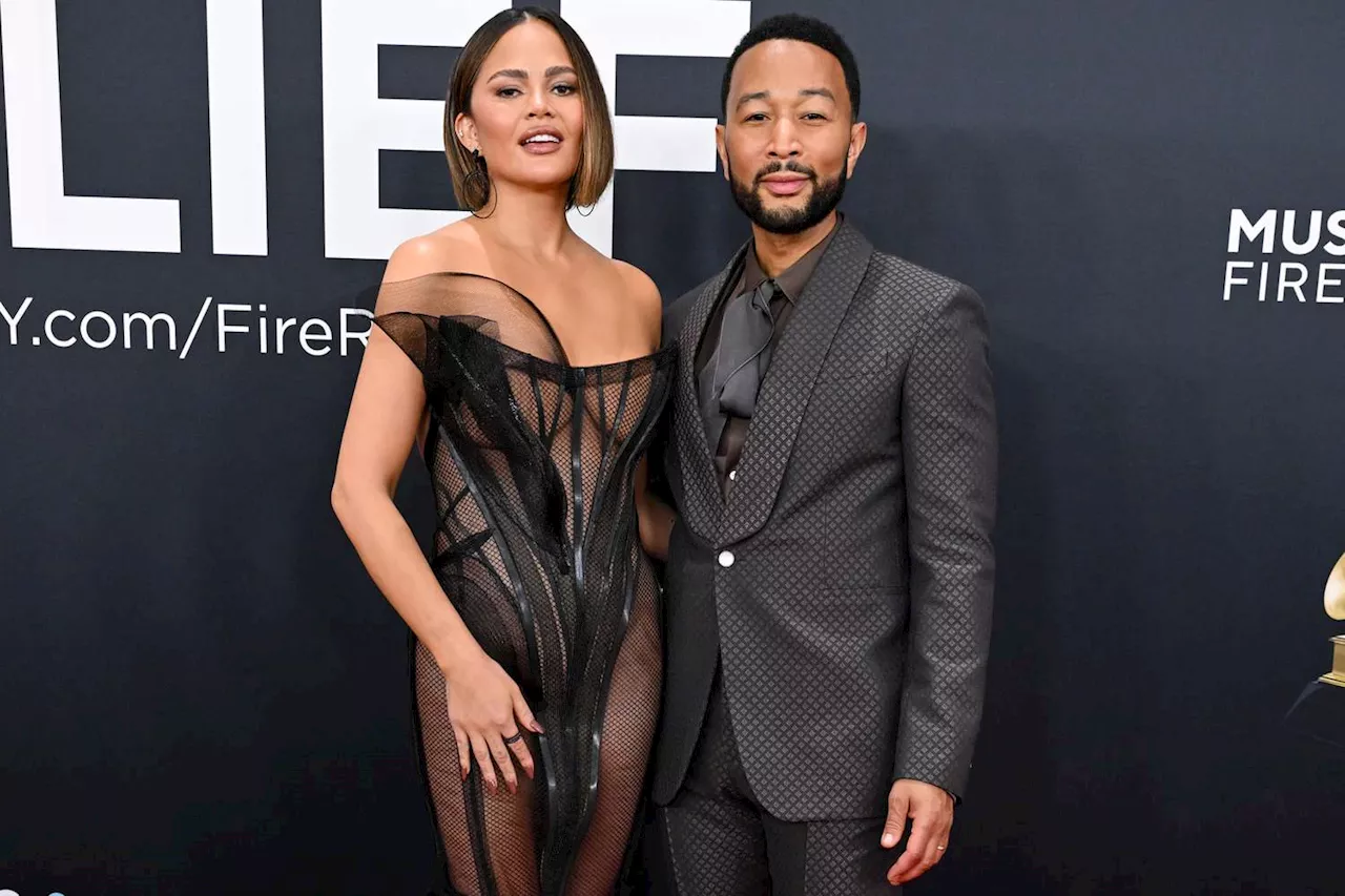 Chrissy Teigen and John Legend Make a Stylish Appearance at the 2025 Grammy Awards