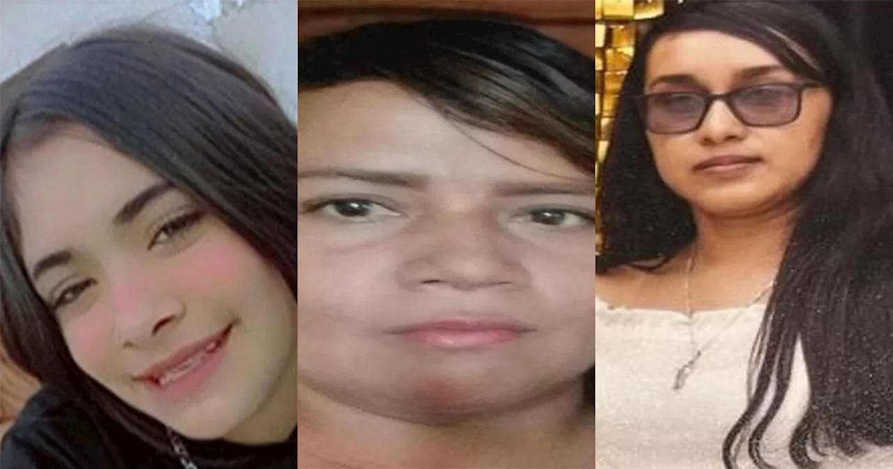 Buscan a Mariana Sotelo, Marisol Pérez y Yesenia González, desaparecidas en Guanajuato