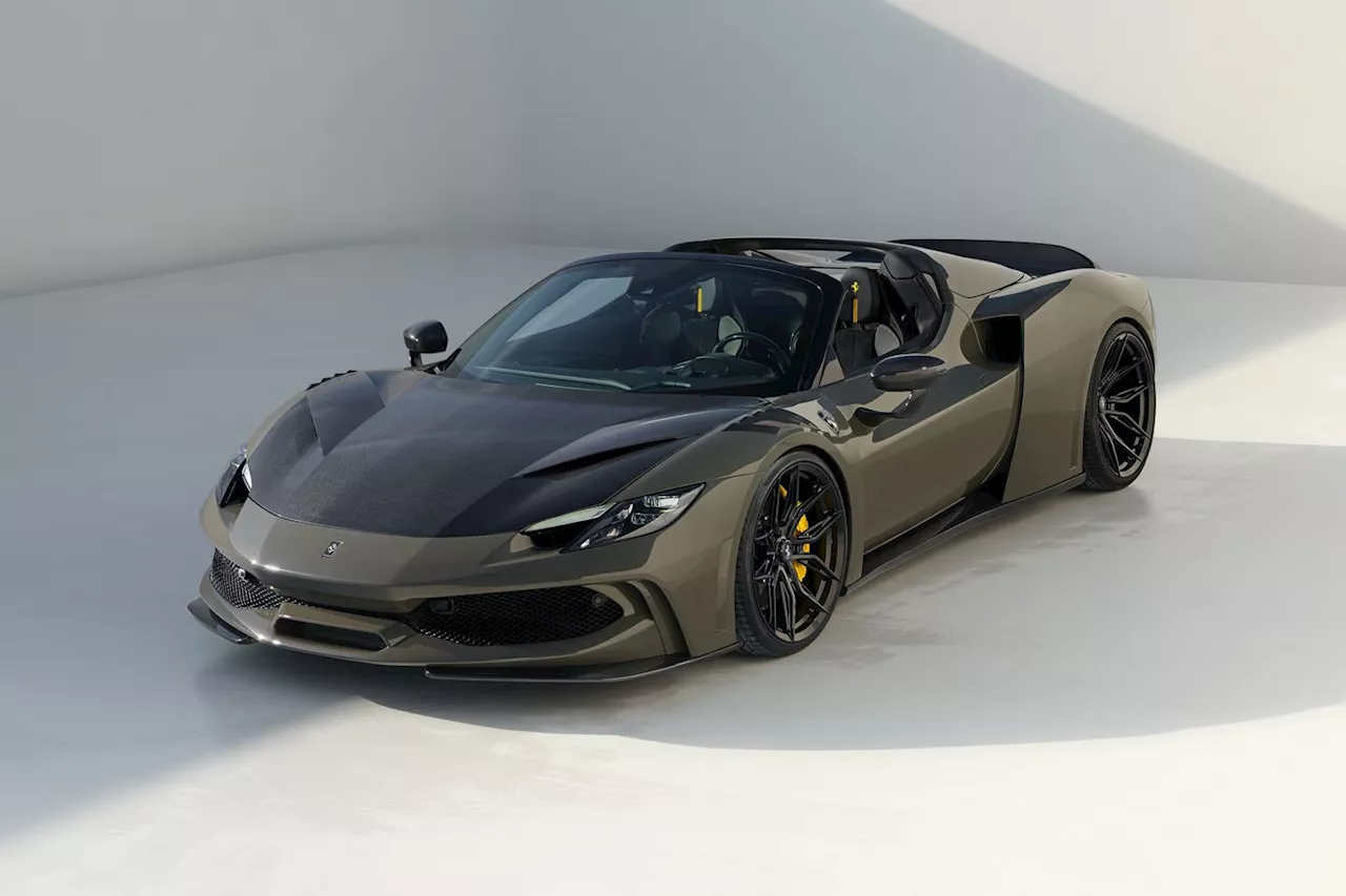 Novitec Unveils N-Largo Ferrari 296 GTS: A Widebody Beast With 868hp