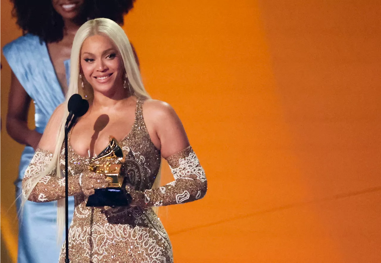 Beyoncé, Sabrina Carpenter win Grammys as musicians honor Los Angeles