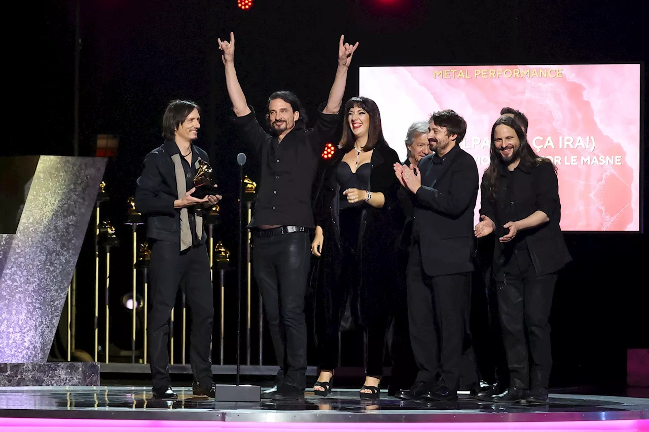 Grammy Awards 2025 : le morceau du groupe français Gojira aux JO de Paris récompensé