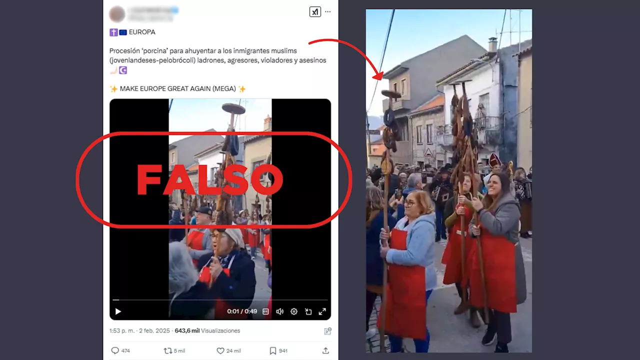 No es una procesión para 'ahuyentar' a inmigrantes musulmanes, es una fiesta popular en Portugal