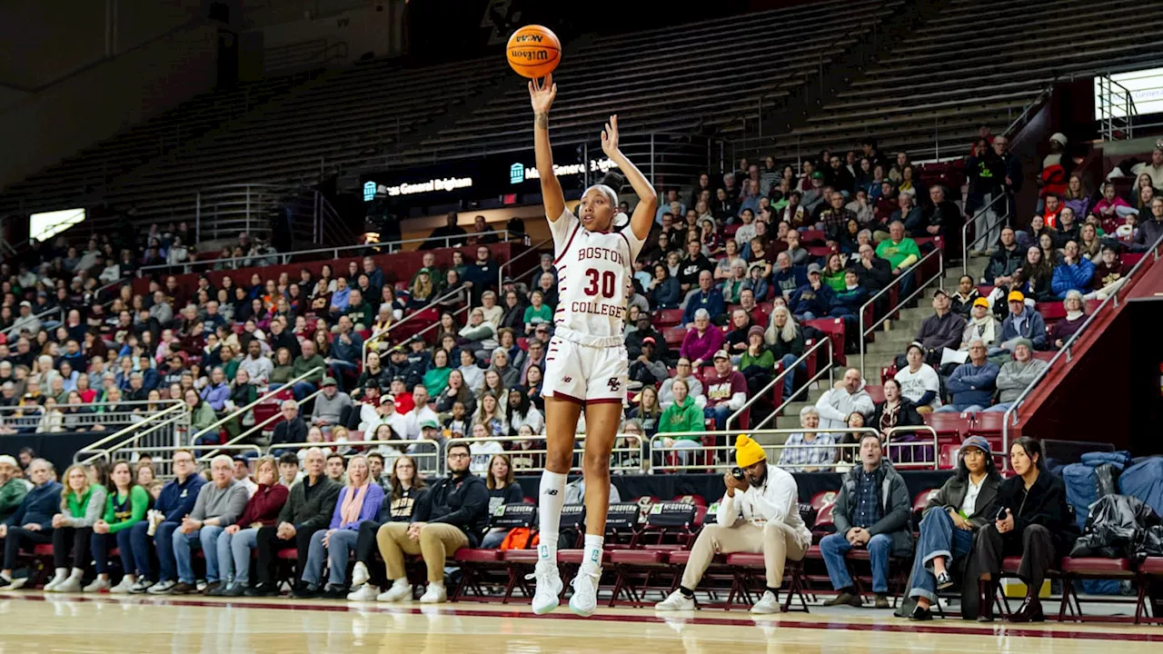 Boston College Women's Basketball Earns Win Over Clemson