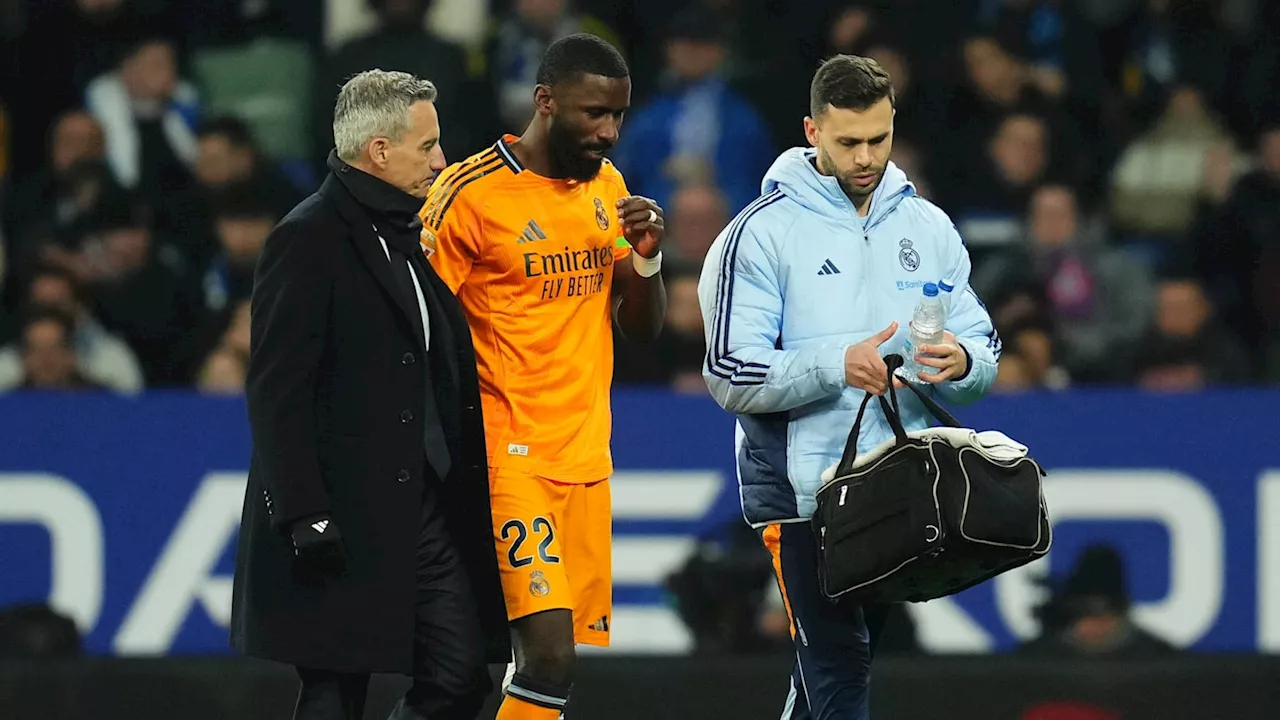 Rüdiger Injury Leaves Real Madrid's Defense in Dire Straits