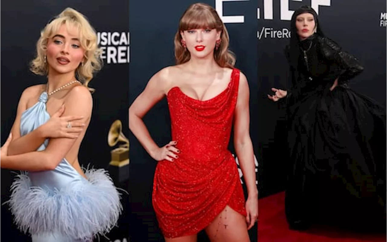 Grammy 2025, i look più belli sul red carpet, da Taylor Swift a Lady Gaga. FOTO