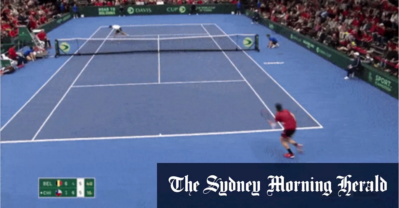 Controversial Collision Secures Belgium's Place Against Australia in Davis Cup