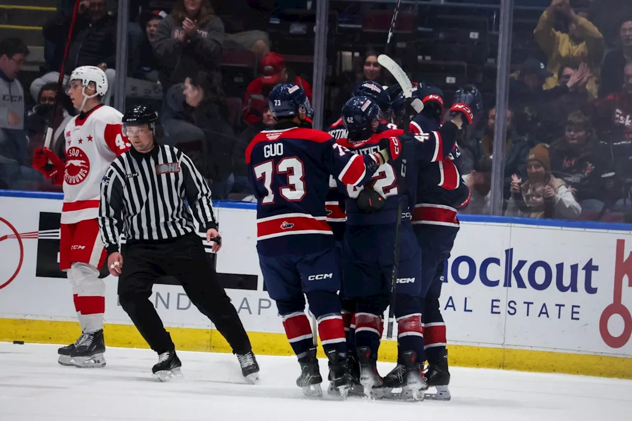 Saginaw Spirit Surge Past Soo Greyhounds with Five Unanswered Goals