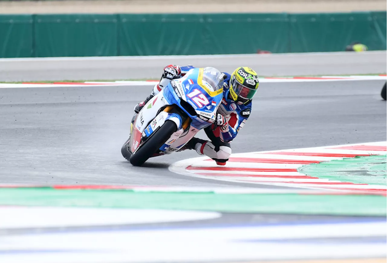 Misano FP1: Tom Lüthi im Nassen zurück an der Spitze