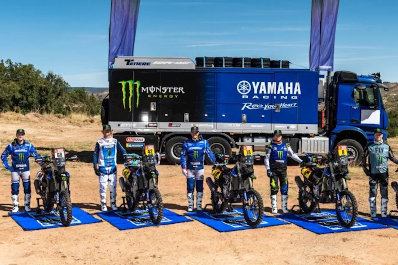 Yamaha: Fünf Werkspiloten für Rallye Dakar-Sieg 2021