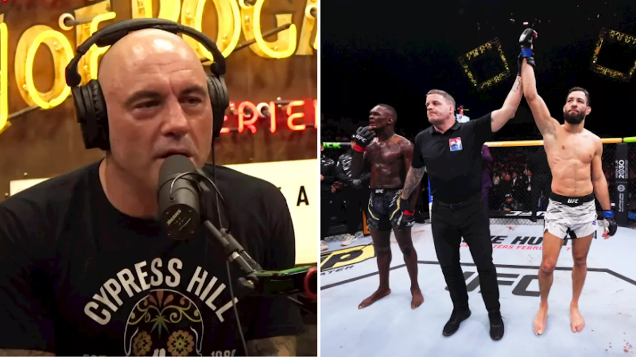 Joe Rogan podcast guest claims his appearance on show is the reason for Israel Adesanya's UFC downfall