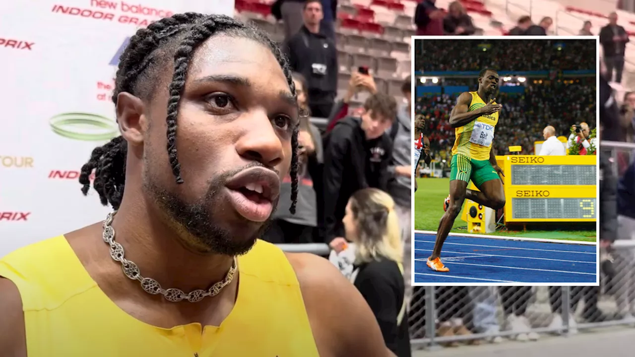 Noah Lyles Vows to Conquer Usain Bolt's 200m World Record