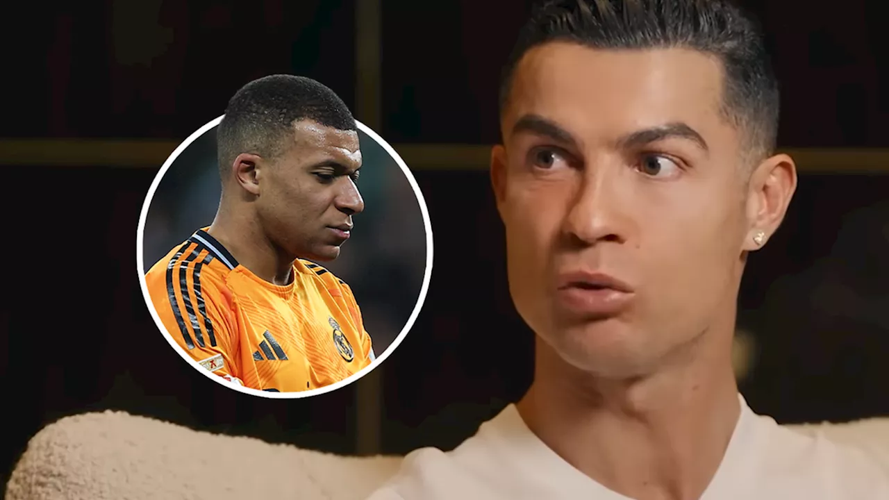 Ronaldo Criticizes Mbappe's Center Forward Play at Real Madrid