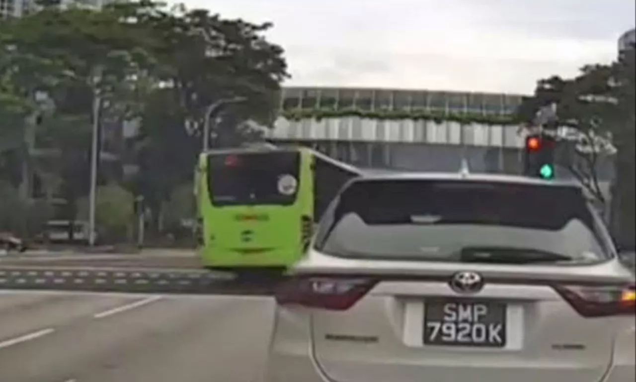 Tower Transit apologises for bus captain who ran red light and turned right from wrong lane in Jurong