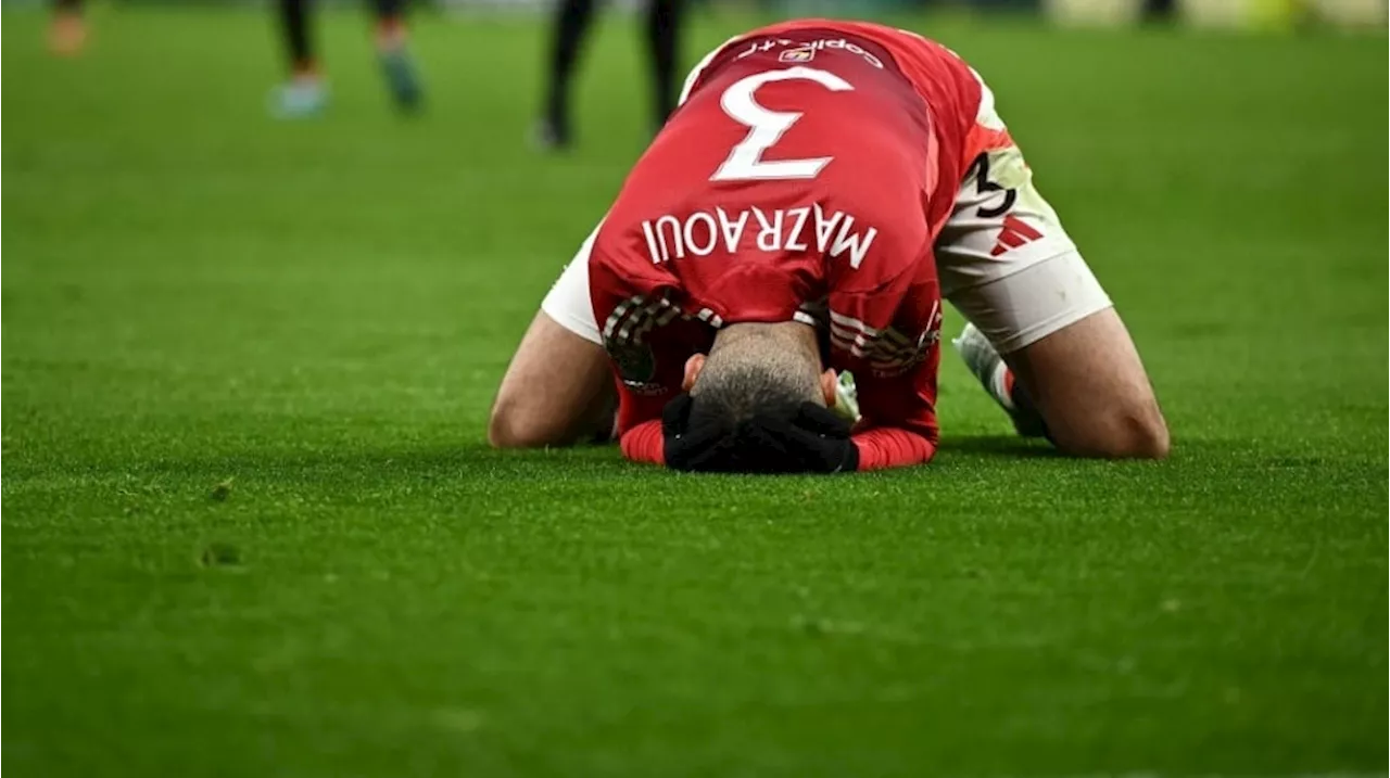 Kekecewaan Mazraoui dan Mimpi Buruk Mateta: MU Tertahan di Klasemen