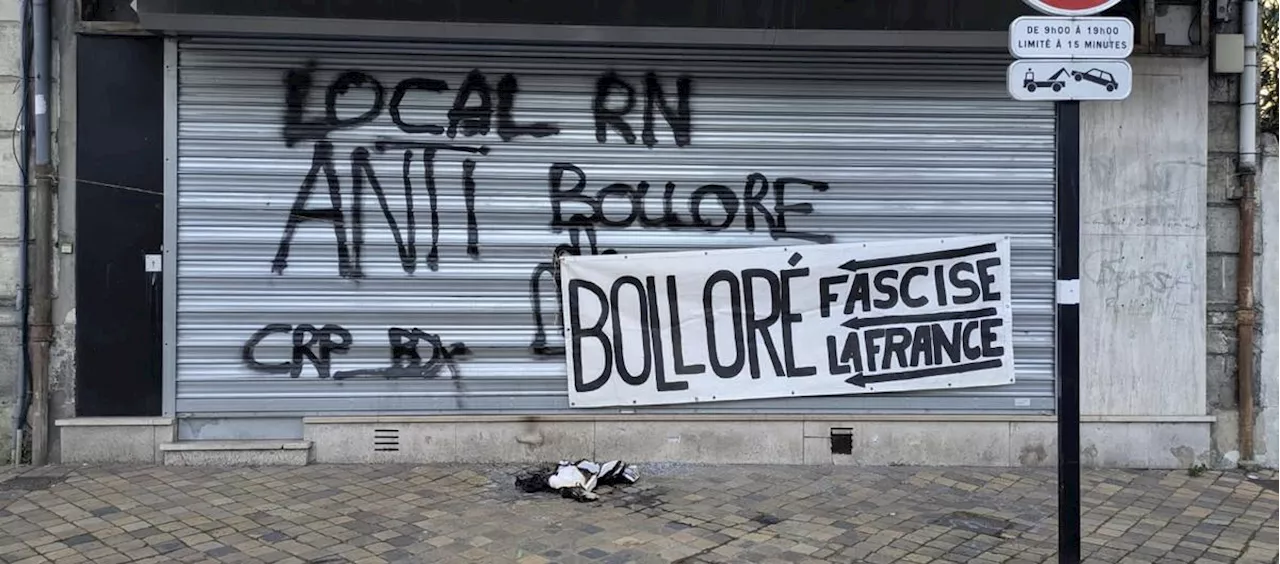 Militants Antifascistes Taguent la Permanence du Rassemblement National à Bordeaux