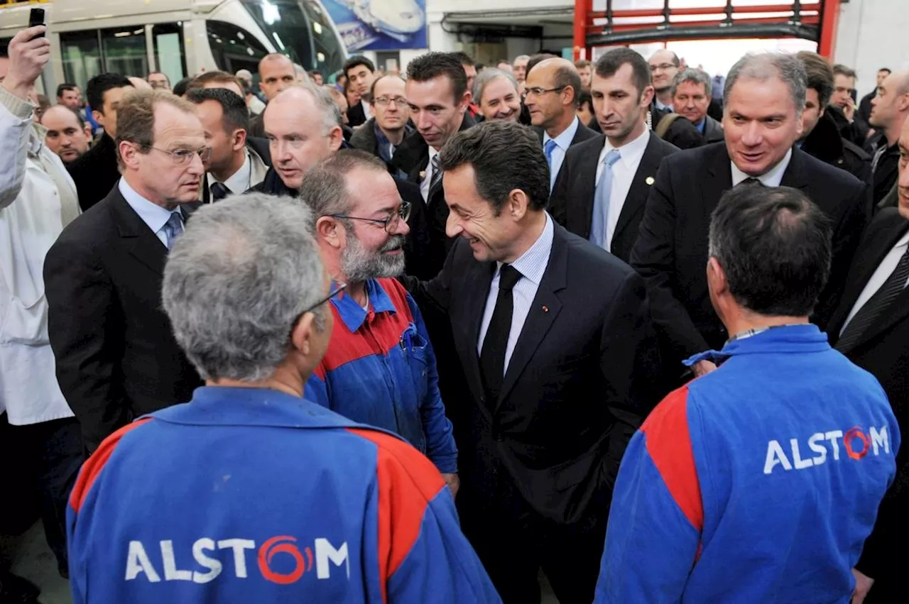 Vidéo. En 2008, le président Nicolas Sarkozy revient à Alstom, à Aytré en Charente-Maritime