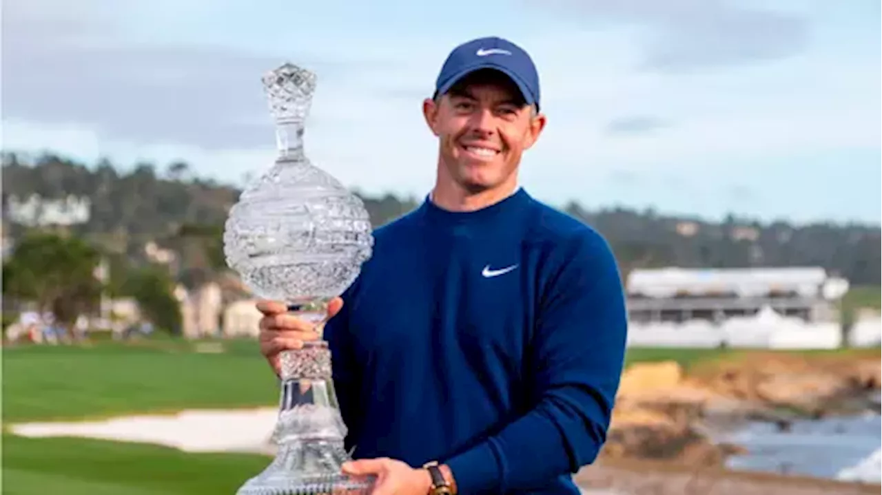 Sizzling McIlroy captures PGA Pebble Beach title