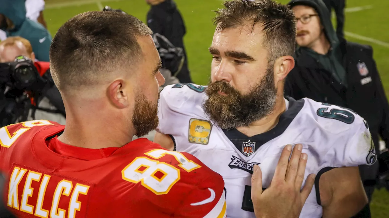 Kelce Brothers' Past Podcast Row Highlights Their Rivalry Before Super Bowl LIX